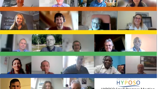 HYPOSO - participants of the small progress meeting